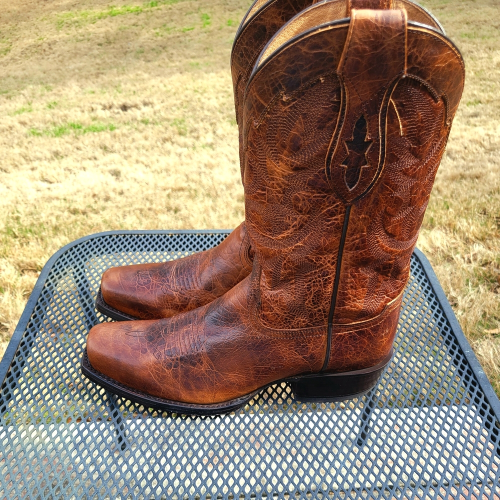 Cody James Men Distressed Leather Cowboy Boots Sz 11D - Picture 3 of 6